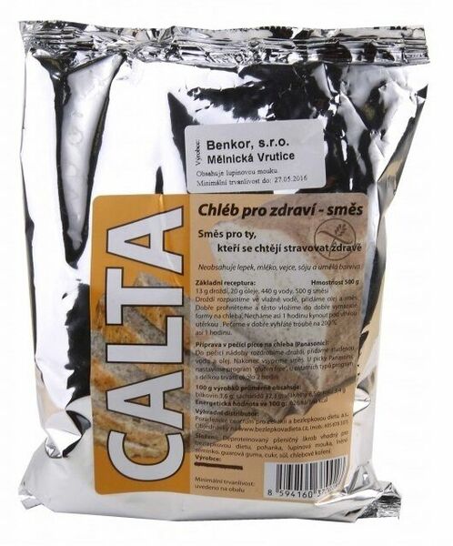 Benkor  Bezlepková směs Calta 500g - bezlepkový chléb porovnat ceny