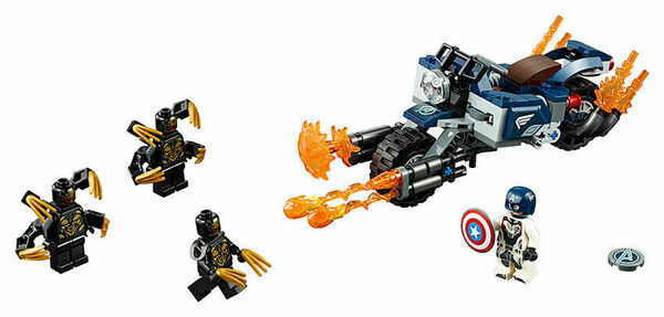 Lego Captain America: útok Outriderů 76123 porovnat ceny