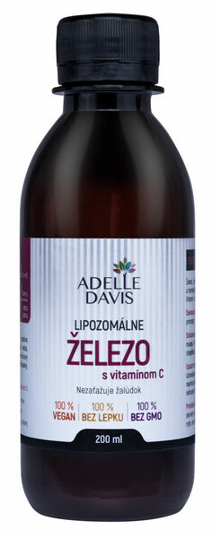 Adelle Davis Lipozomální železo s vitamínem C 200ml porovnat ceny