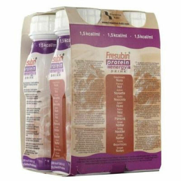 FRESUBIN PROTEIN ENERGY OŘÍŠEK 4X200ML Roztok porovnat ceny