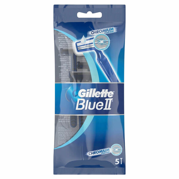 GILLETTE Blue II Jednorázový holící strojek 5 ks porovnat ceny