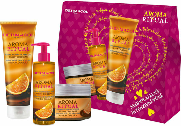 Dermacol DB Aroma Ritual Belgická čokoláda 3ks porovnat ceny