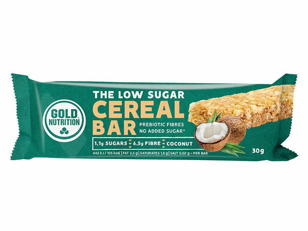 GoldNutrition Low Sugar Cereal Bar kokos 30g porovnat ceny