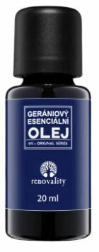 Renovality Gerániový esenciální olej 20ml porovnat ceny
