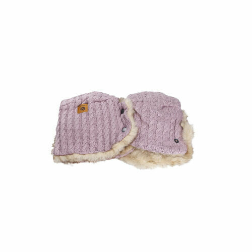 EasyGrow  Rukavice na kočárek GRANDMA Pink Melange porovnat ceny