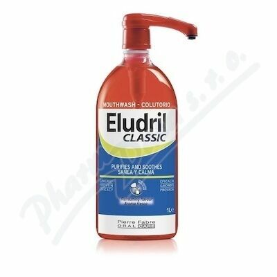 Eludril Classic ústní voda 1l porovnat ceny