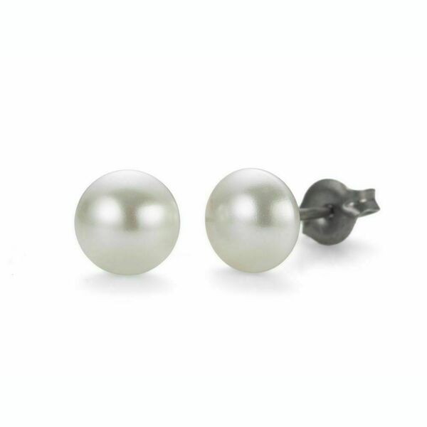 Náušnice Pearl Flat Mini cream porovnat ceny