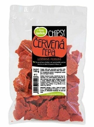 Green Apotheke Chipsy s čerevnou řepou 100g porovnat ceny