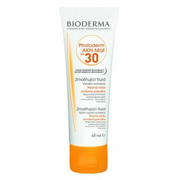 BIODERMA Photoderm AKN Mat Zmatňující fluid SPF 30 40 ml porovnat ceny