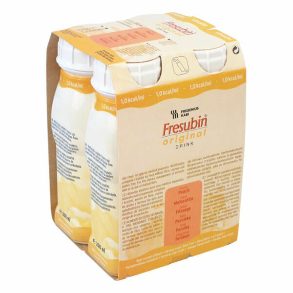 FRESUBIN ORIGINAL S BROSKVOVOU PŘÍCHUTÍ  4X200ML Roztok porovnat ceny