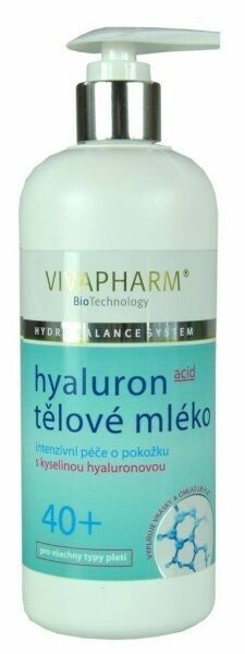 VivaPharm Tělové mléko s kyselinou hyaluronovou 400ml porovnat ceny