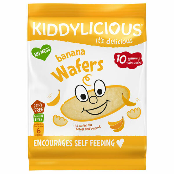 Kiddylicious Oplatky banánové maxi 40g porovnat ceny