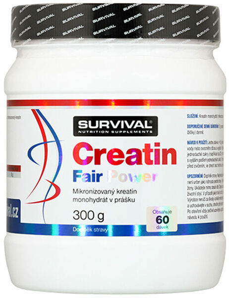 Survival Nutrition Creatin Fair Power Fair Power 300g porovnat ceny