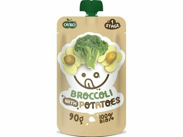 OVKO Kapsička brokolice s bramborami BIO 90g porovnat ceny