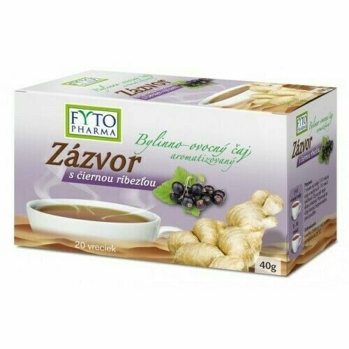 Zázvor s černým rybízem 20x2g Fytopharma porovnat ceny