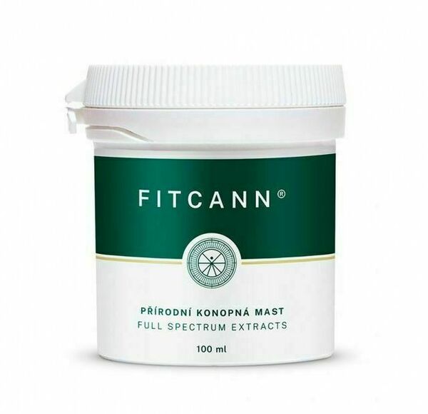 Fitcann Přírodní konopná mast 100 ml porovnat ceny