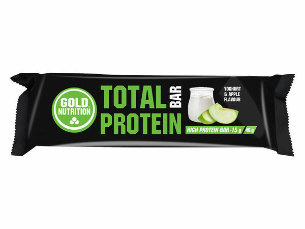 GoldNutrition Total Protein Bar příchuť jogurt/jablko 46g porovnat ceny