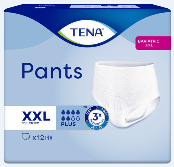 TENA Pants Bariatric Plus XXL inkontinenční kalhotky 12ks porovnat ceny