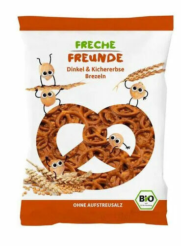 Freche Freunde BIO špaldové preclíky s cizrnou 20g porovnat ceny