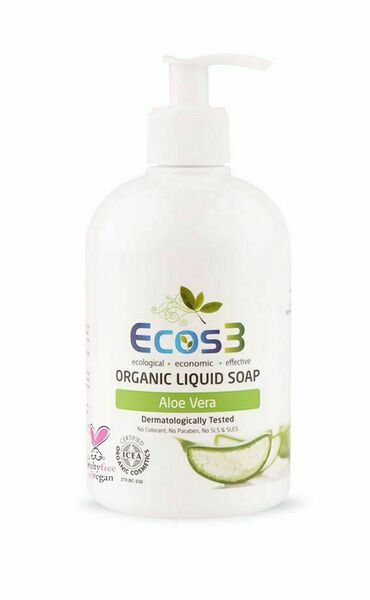 ECOS 3 Organické tekuté mýdlo Aloe vera 500 ml porovnat ceny