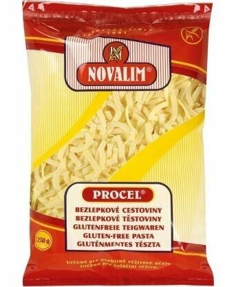 Novalim Bezlepkové těstoviny PROCEL nudle 250g porovnat ceny