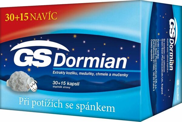 GS Dormian 30+15 kapslí porovnat ceny