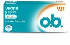 O.b.tampony  o.b. tampony Original Super 16 ks porovnat ceny