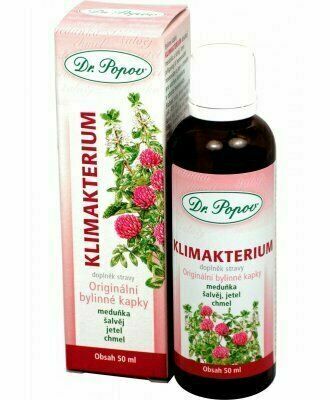 Dr.Popov Klimakterium bylinné kapky 50ml porovnat ceny