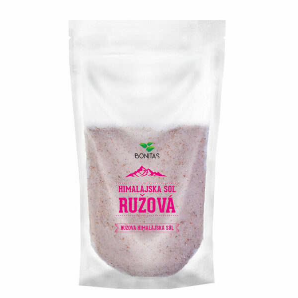BONITAS Himalájská sůl jemná - růžová 500g porovnat ceny