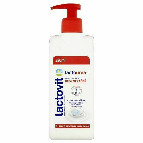 Lactovit LACTOUREA Tělové mléko regenerační 400ml porovnat ceny