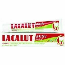 Lacalut Aktiv Herbal zubní pasta 75ml porovnat ceny