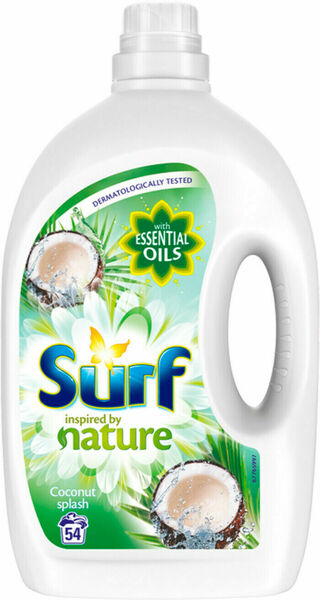 Surf Prací gel Nature Coconut Splash (54 pracích dávek) 2,7l porovnat ceny