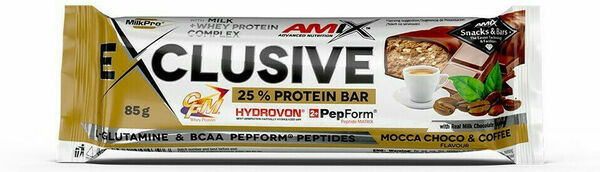 AMIX Exclusive Protein Bar, Mocca-Choco-Coffee, 85g porovnat ceny