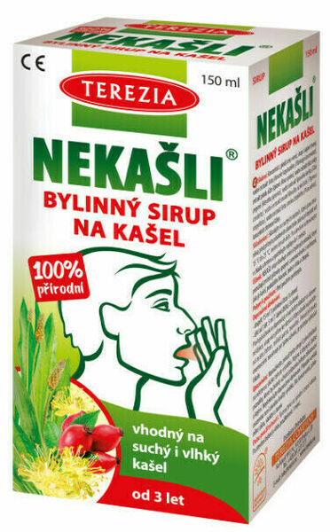 Terezia NEKAŠLI 100% přírodní bylinný sirup 150ml porovnat ceny