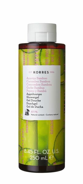 Korres Showergel Cucumber Bamboo Sprchový gel okurka bambus 250ml porovnat ceny