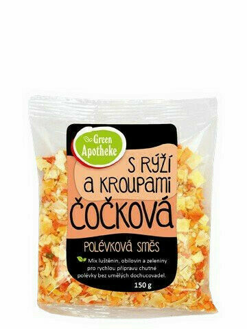 Green Apotheke Polévková směs čočka, jáhly, rýže 150g porovnat ceny