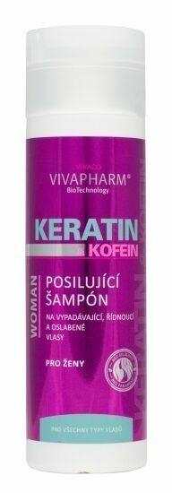 VivaPharm Keratinový šampon pro ženy s kofeinem 200ml porovnat ceny