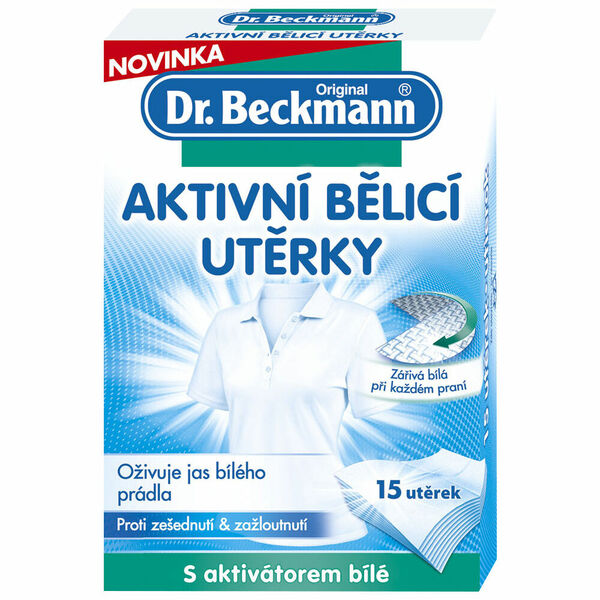 Dr. Beckmann aktivní bělící utěrky na praní 15ks porovnat ceny