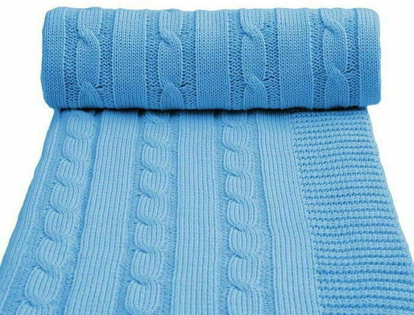 T-tomi  Pletená deka, blue / modrá porovnat ceny