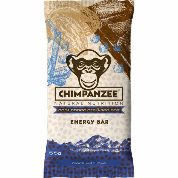CHIMPANZEE  ENERGY BAR Dark Chocolate - Sea Salt 55g porovnat ceny