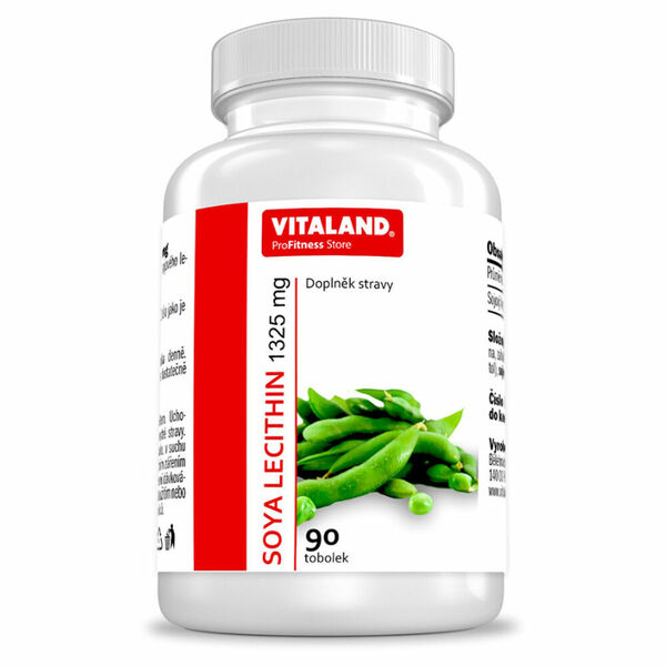 VITALAND Soya lecithin 1325 mg 90 tobolek porovnat ceny