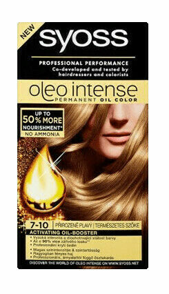 Syoss Oleo Intense 7-10 Přirozeně plavý 50ml porovnat ceny