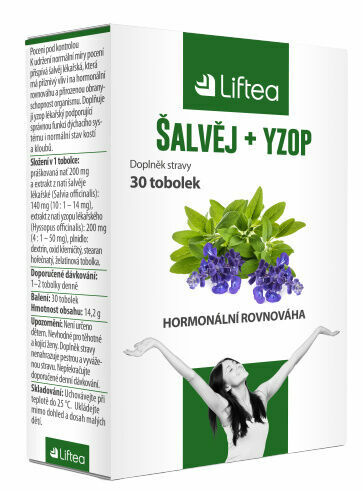 Liftea Šalvěj+ Yzop 30 tobolek porovnat ceny