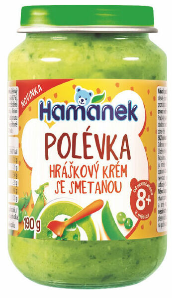 Hamánek Hráškový krém se smetanou 190g porovnat ceny