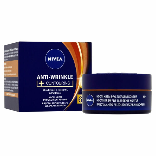 NIVEA Noční krém pro zlepšení kontur 65+ 50 ml porovnat ceny