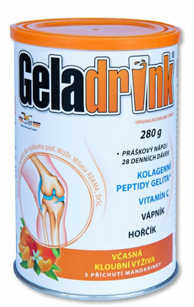 Geladrink Prášek mandarinka 280g porovnat ceny