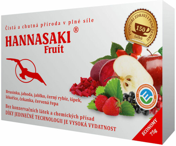 Hannasaki Fruit 75g porovnat ceny