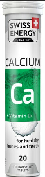 Swiss Energy Calcium + Vitamín D3 20 šumivých tablet porovnat ceny