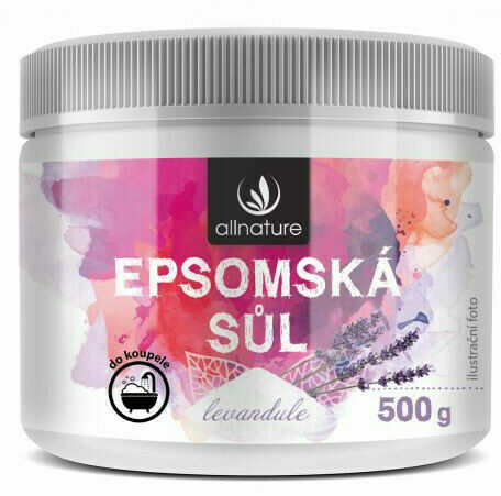 Allnature Epsomská sůl Levandule 500g porovnat ceny