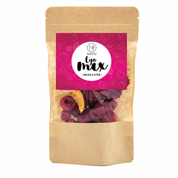 NATU Lyo mix malina & višeň 35 g porovnat ceny